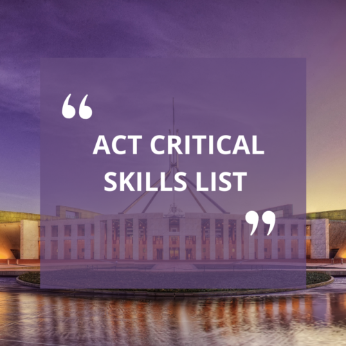 ACT Critical List