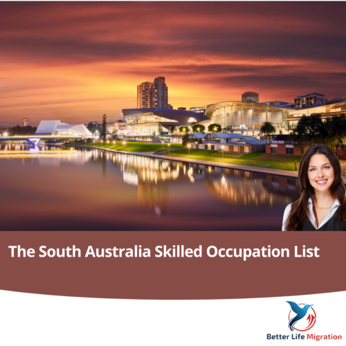 South Australia Skilled Migration List