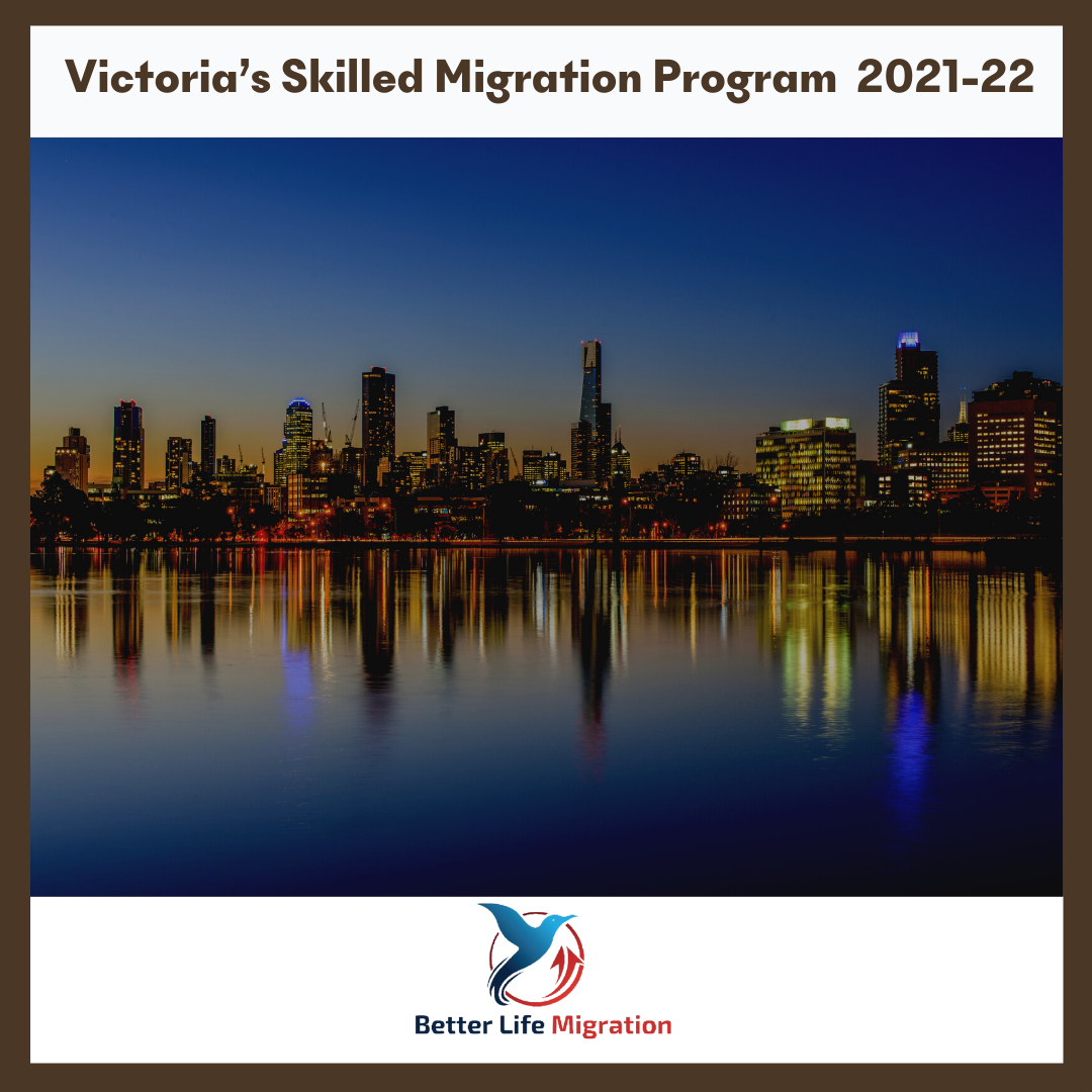 Victoria's Skill Migration Program 2021-22