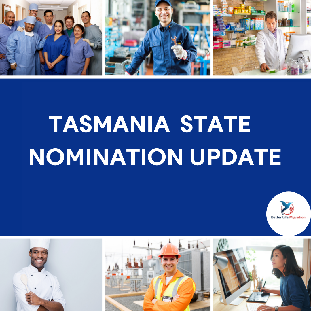 Tasmania State Nomination