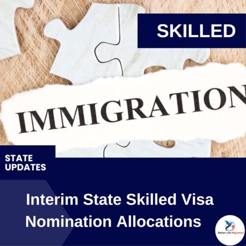 Skilled Visa Nomination Allocation