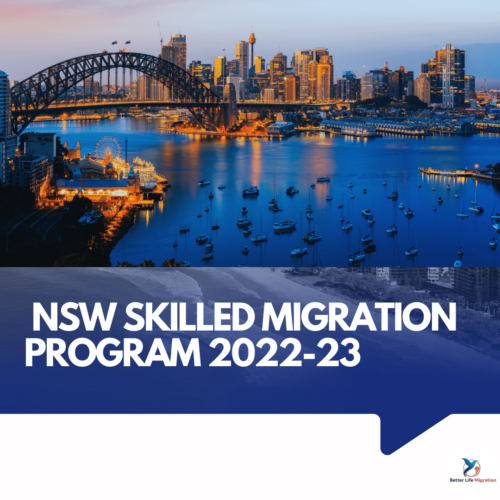 NSW SKILLED MIGRATION PROGRAM 2022-23